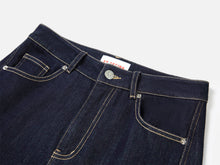 High-Waisted Slim Jeans | Navy