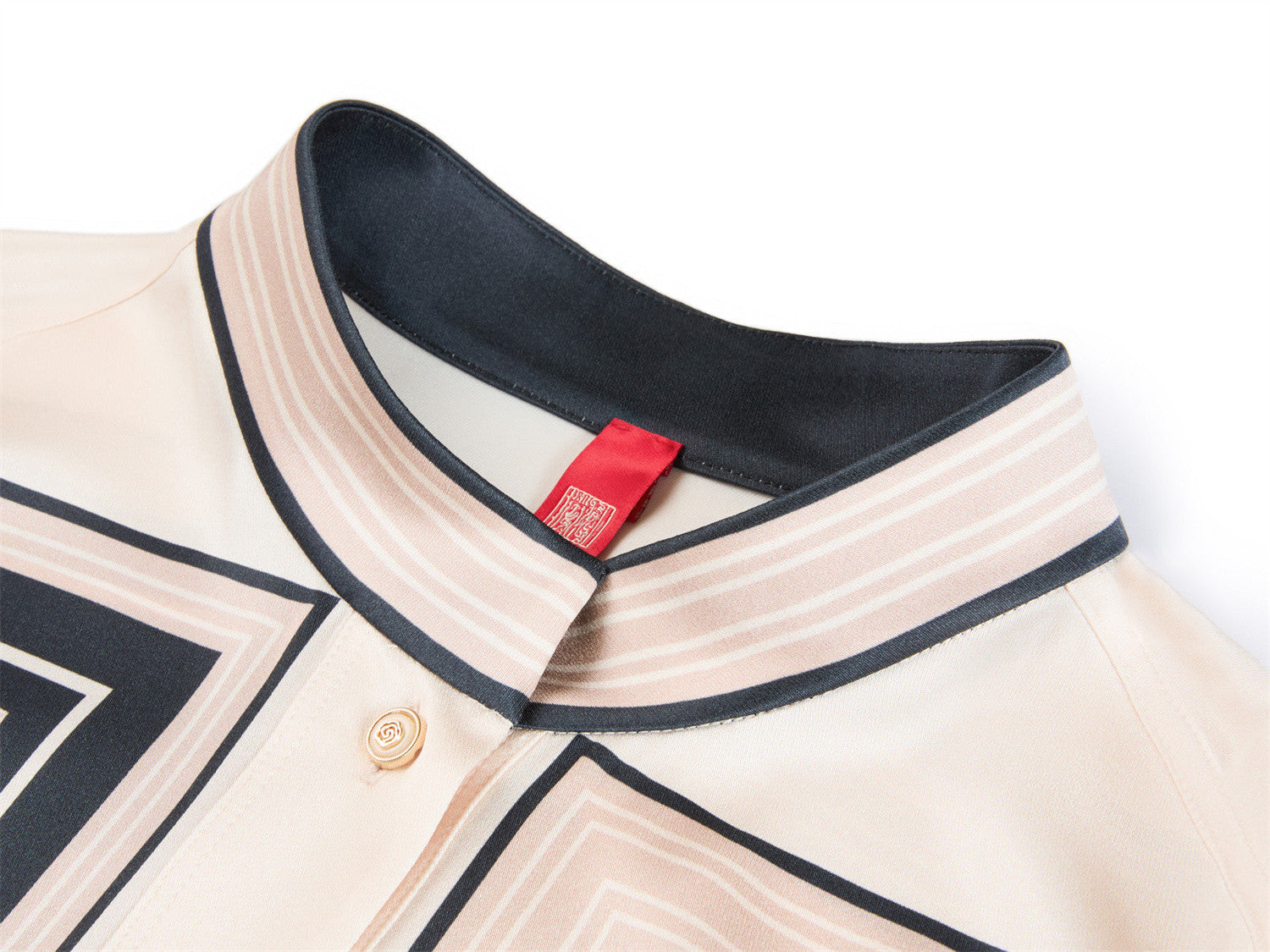 Heavyweight Silk Shirt | Beige