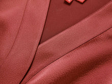 Waist-Defining Coat | Wine Red