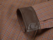 Plaid Jacket | Brown