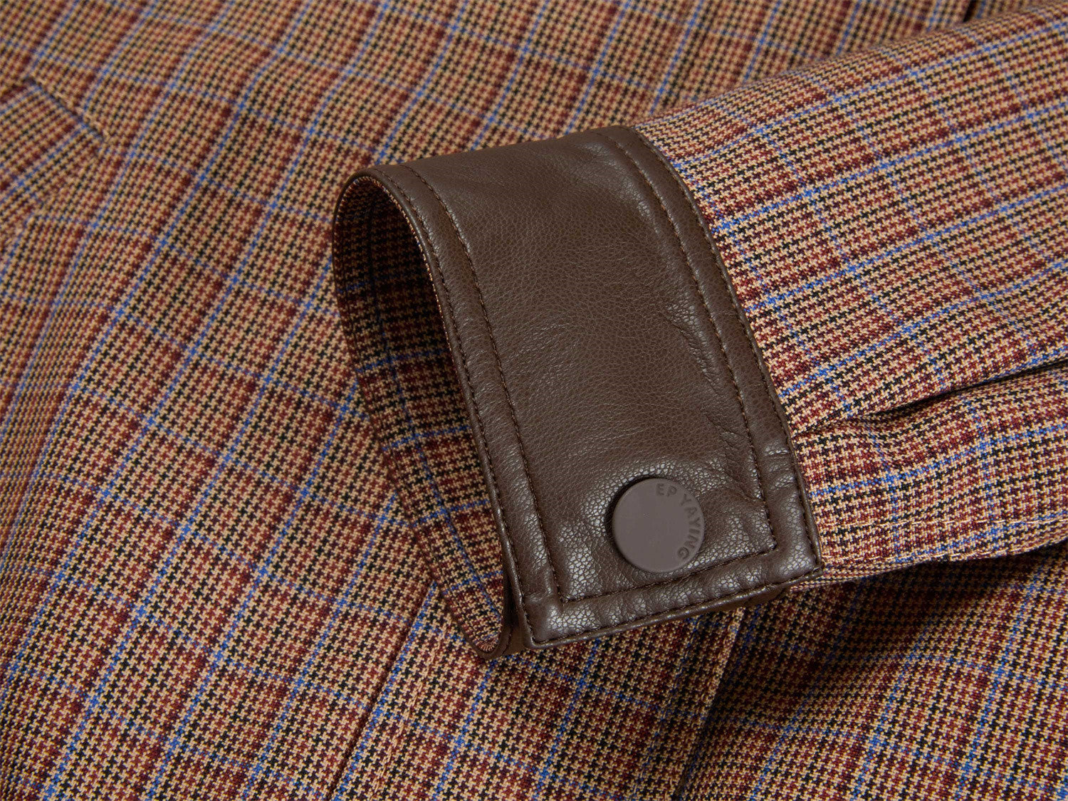 Plaid Jacket | Brown