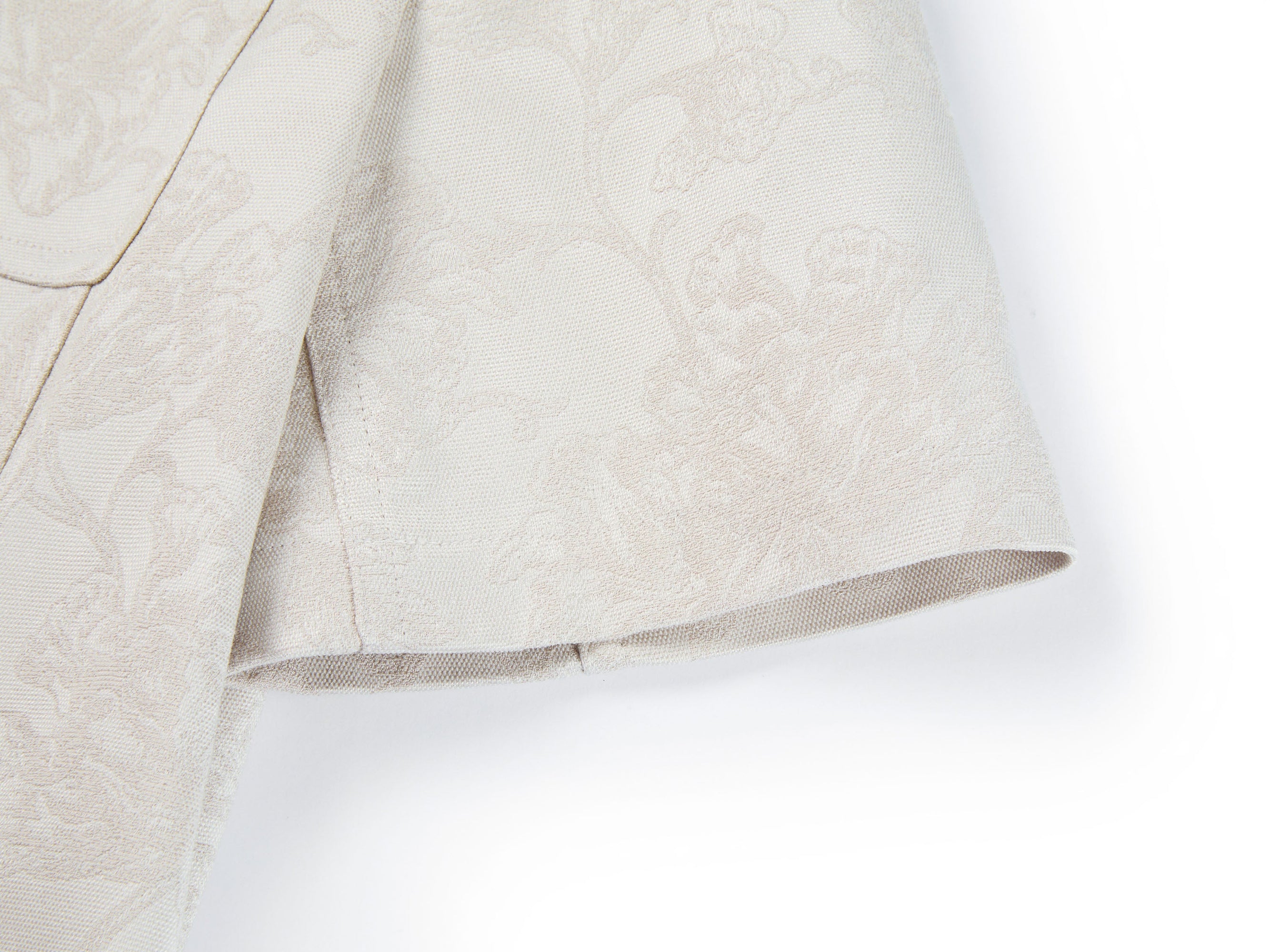 Short Sleeve Button Shirt | Beige