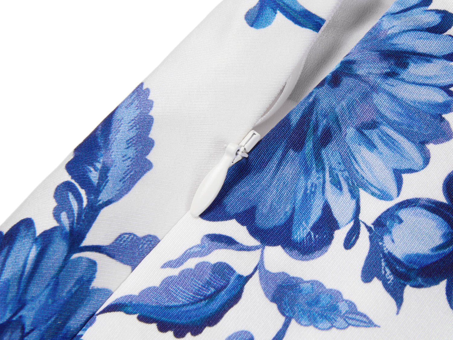 National Style Printed Skirt | Blue