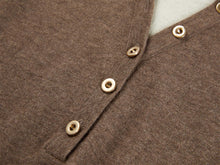 Layered-Look Pullover | Camel