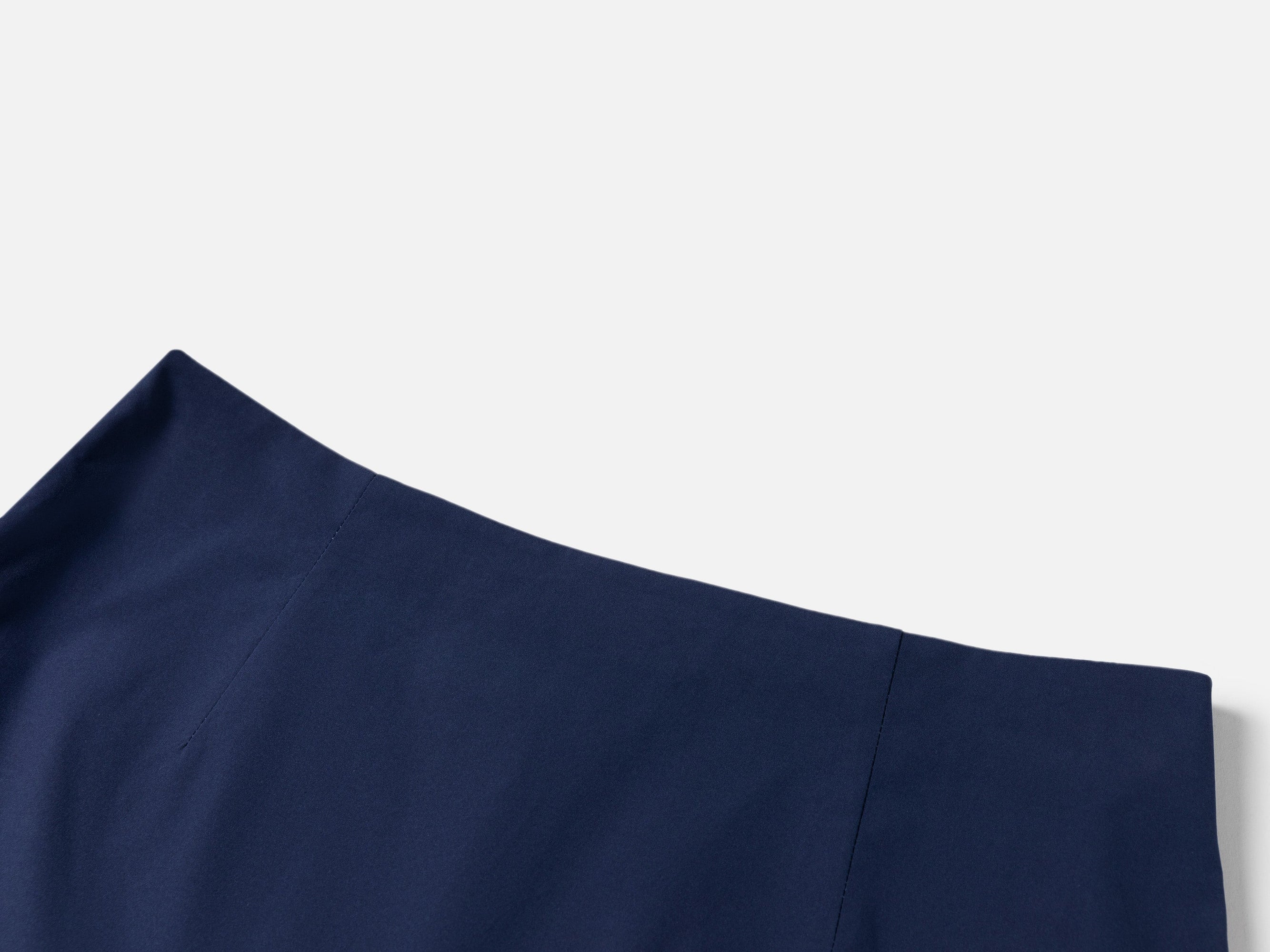 Ethnic Polyester Skirt | Navy