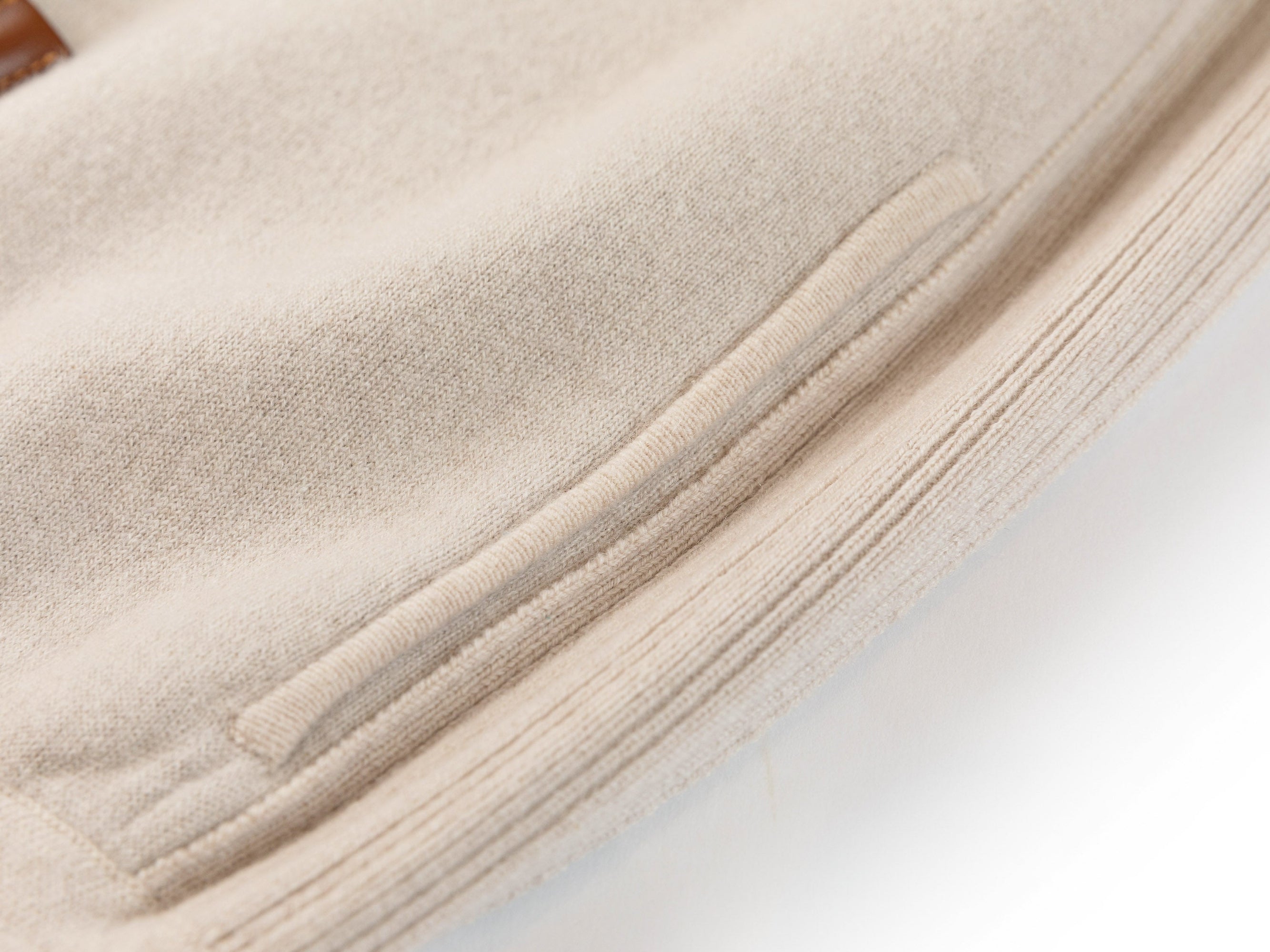 Knit Pants | Beige