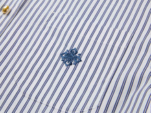 Loose Straight-Cut Cotton-Feel Shirt | Navy