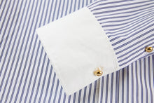 Loose Straight-Cut Cotton-Feel Shirt | Navy
