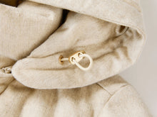 Cashmere Goose Down Long Jacket | Beige