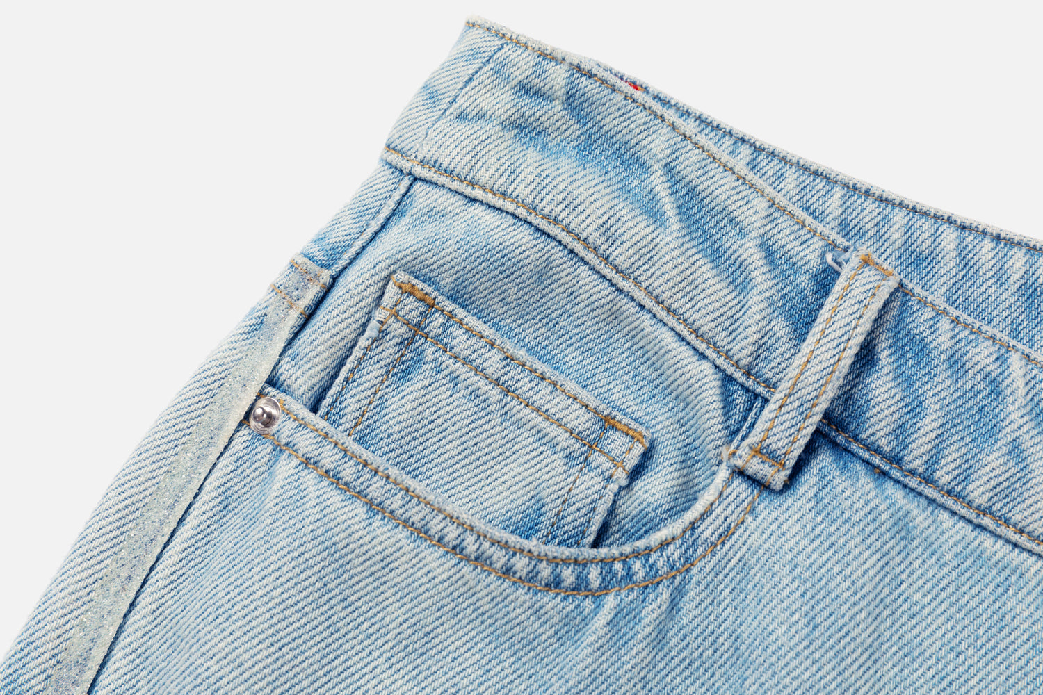 Vintage Straight-Leg Tencel Cotton jean | Blue