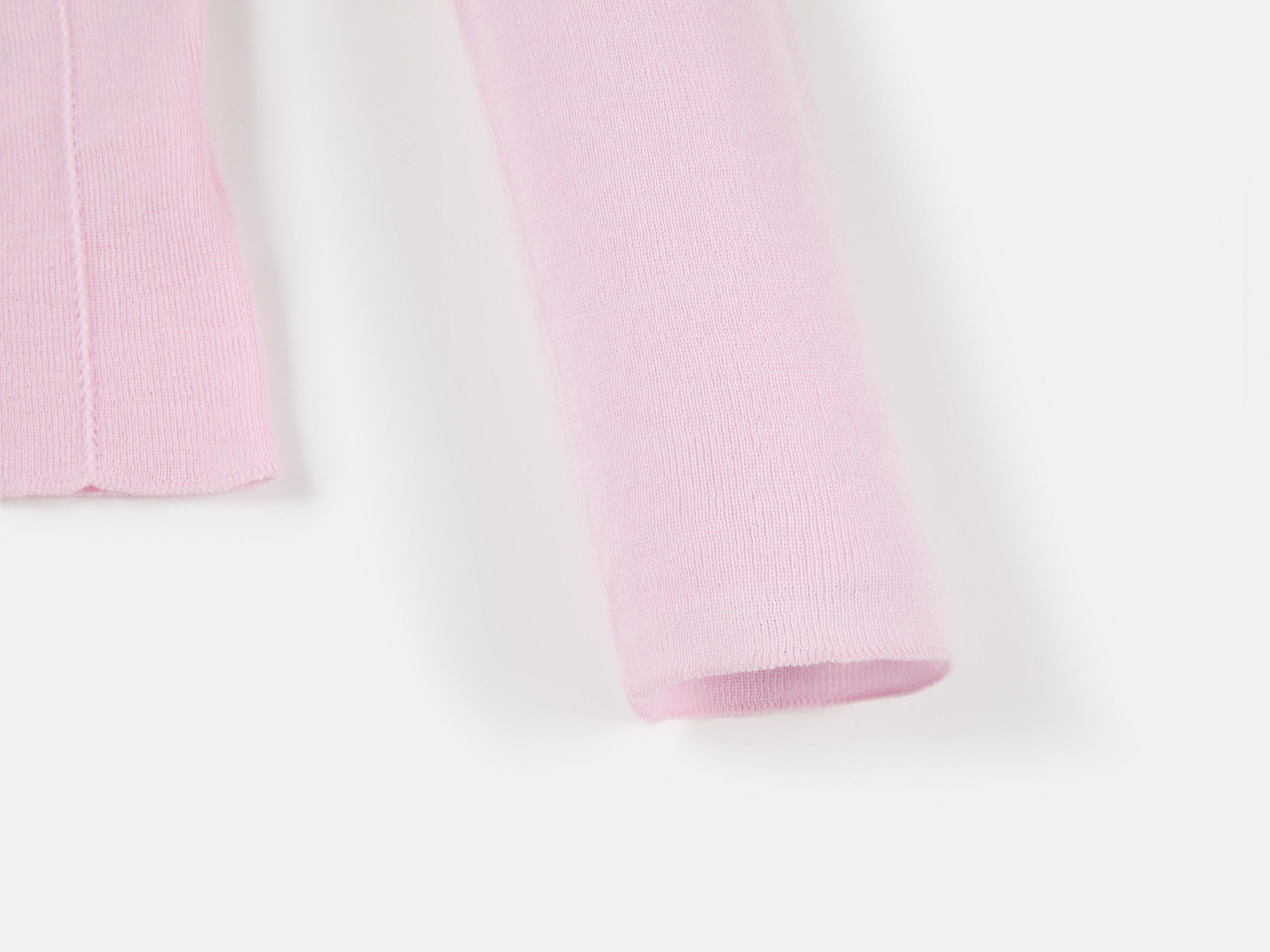 Wool Knit Top Sweater | Pink