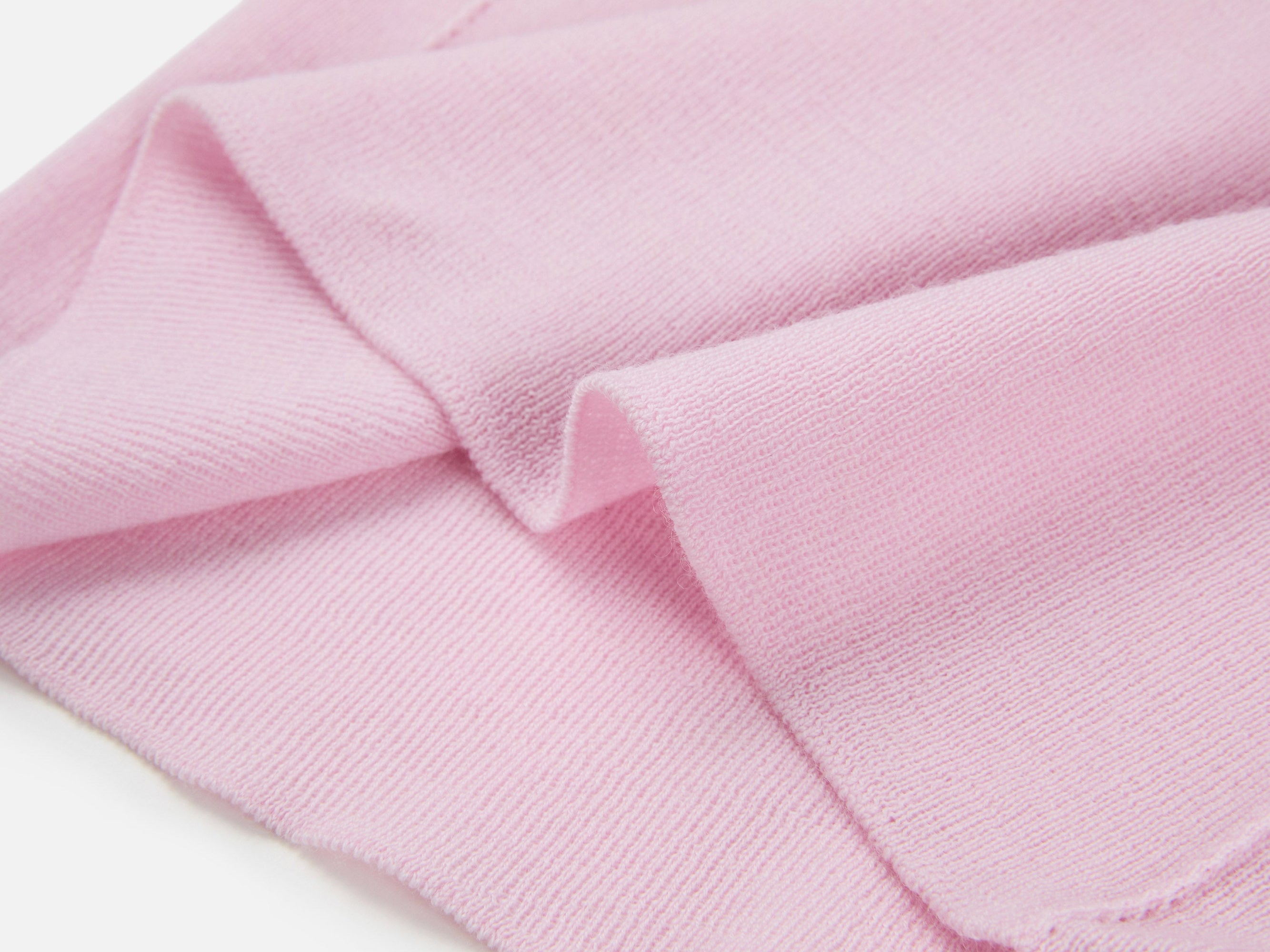Wool Knit Top Sweater | Pink