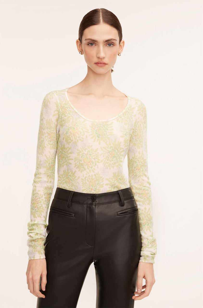 Astera Fleur Pullover | Astera Fleur Chartreuse Combo