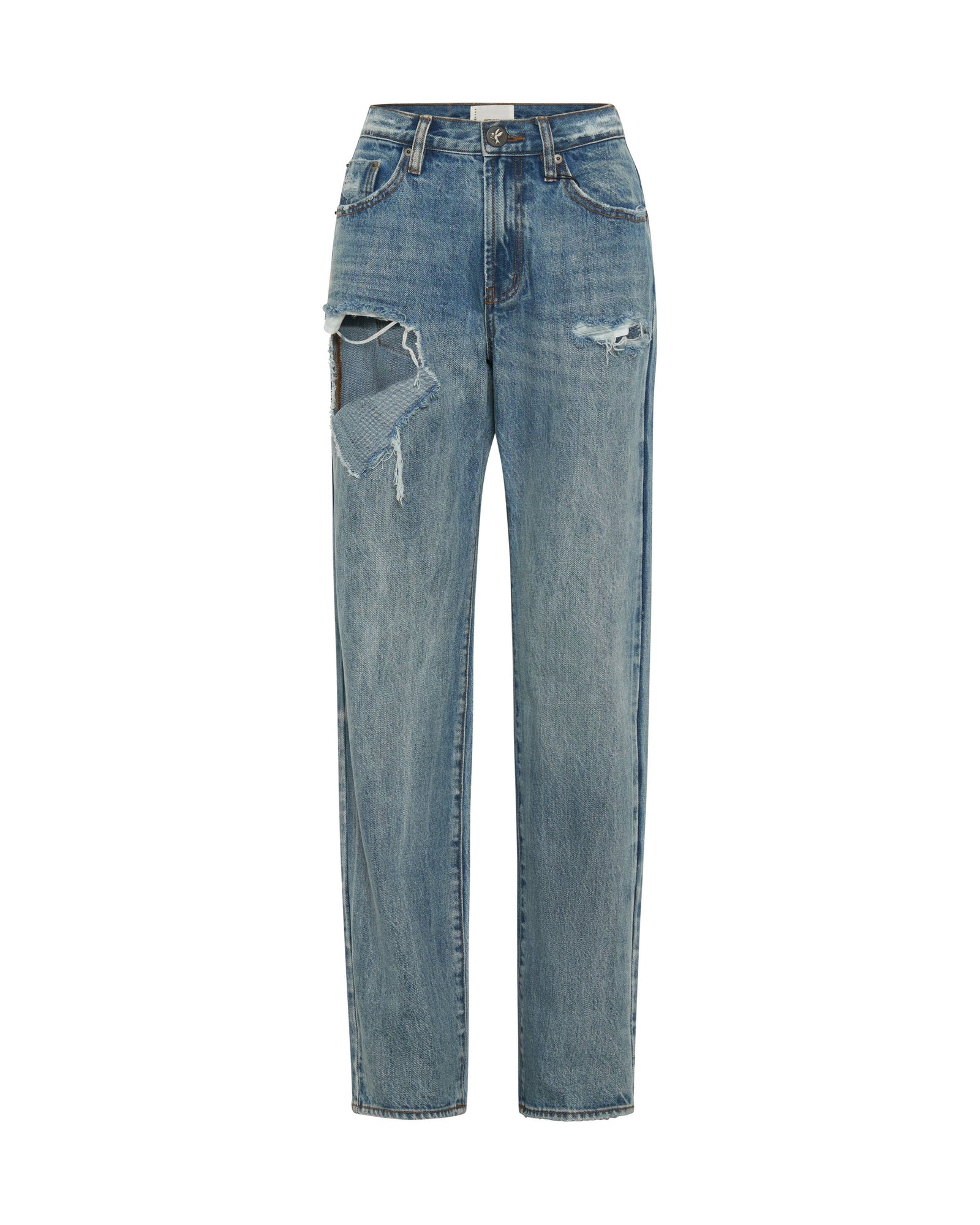 1982S High Waist Balloon Denim Jeans | Berlin Blue