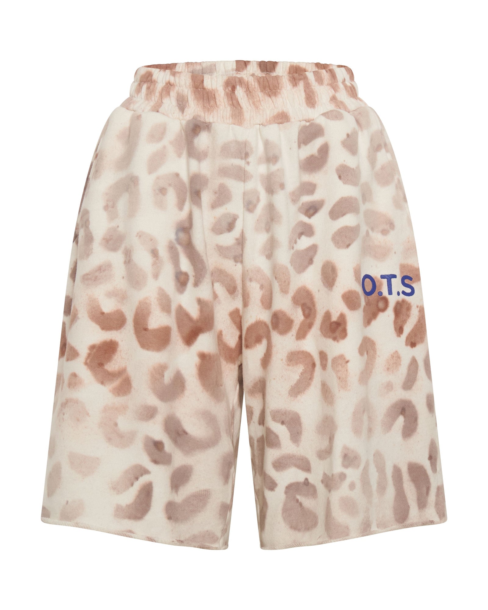 O.T.S High Waist Kick Shorts | Pink Animal