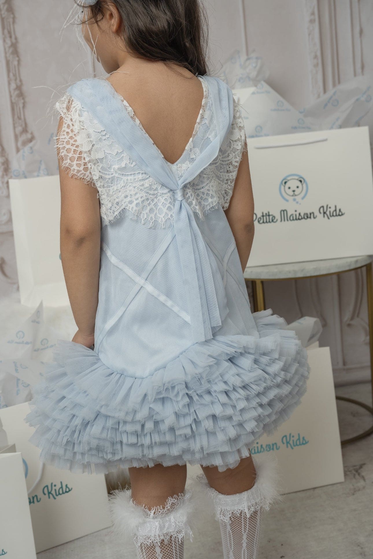 Skylar Blue Tulle Tutu Dress | Blue