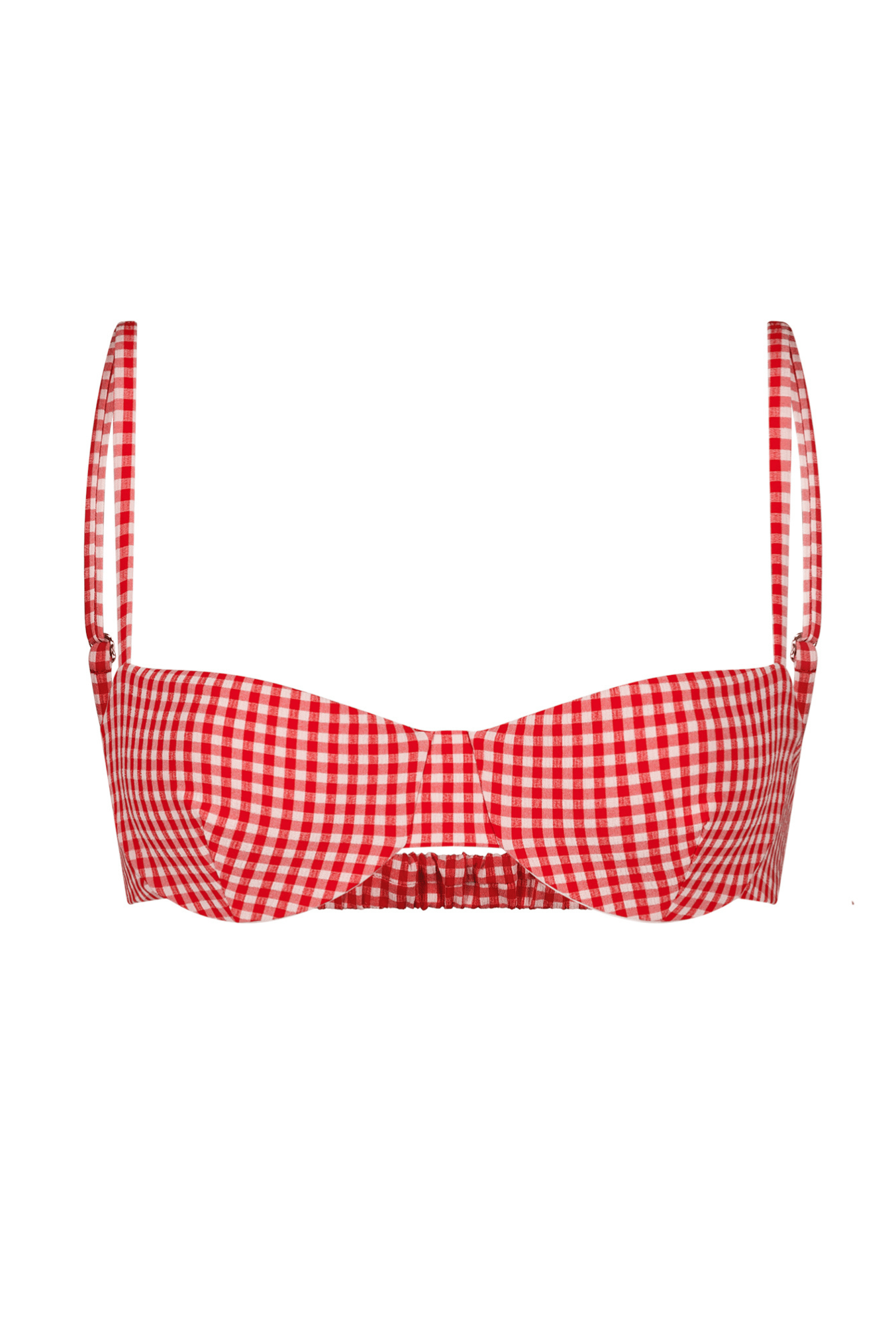 The Ingrid Top | Red Gingham