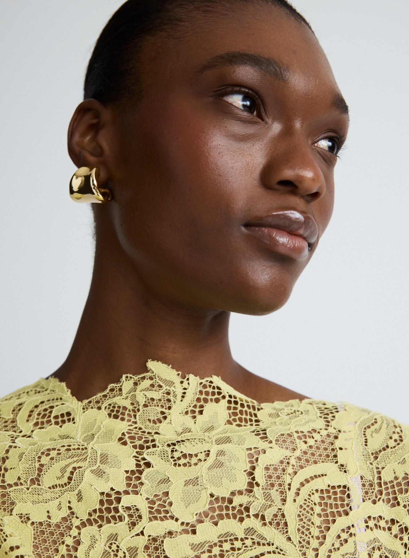 Indi Dress | Yellow Lace