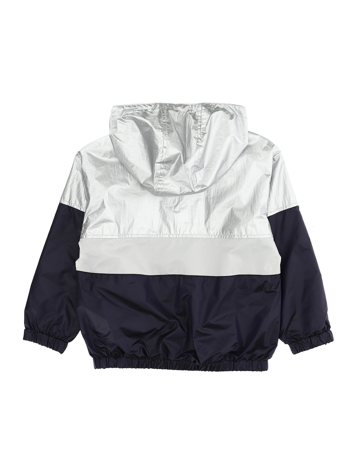 Boys | Reversible Windbreaker For Boys | Blue/Grey