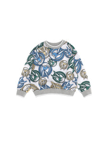 Boys | Bugs Bunny Sweatshirt With Ribbed Edging | White