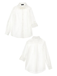 Boys | Two-Piece Seersucker Suit | Cream