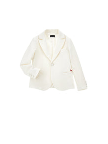 Boys | Formal Seersucker Suit | Cream