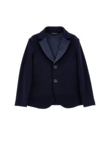 Boys | Two-Button Jacket | Dark Blue
