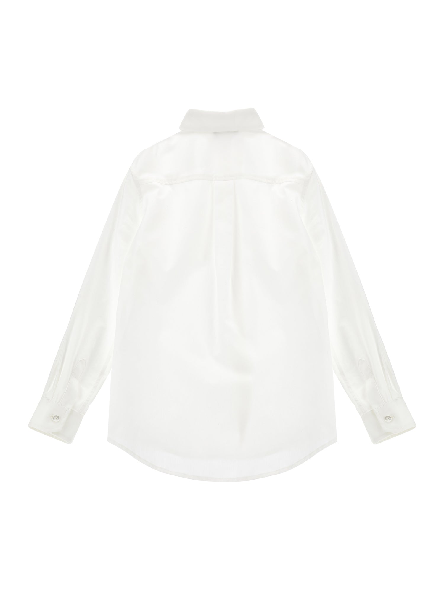 Boys | Stretch Poplin Shirt | Cream