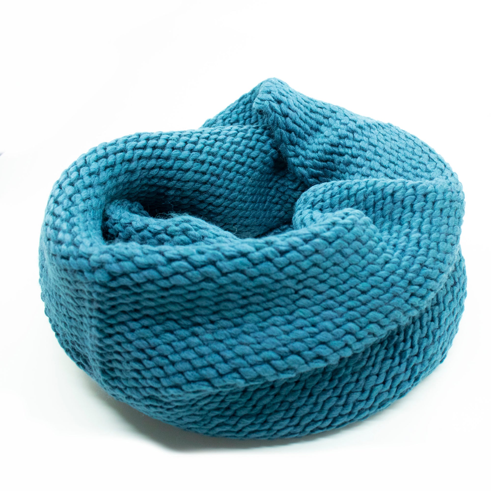 Unisex | Chunky Snood | Petrolio