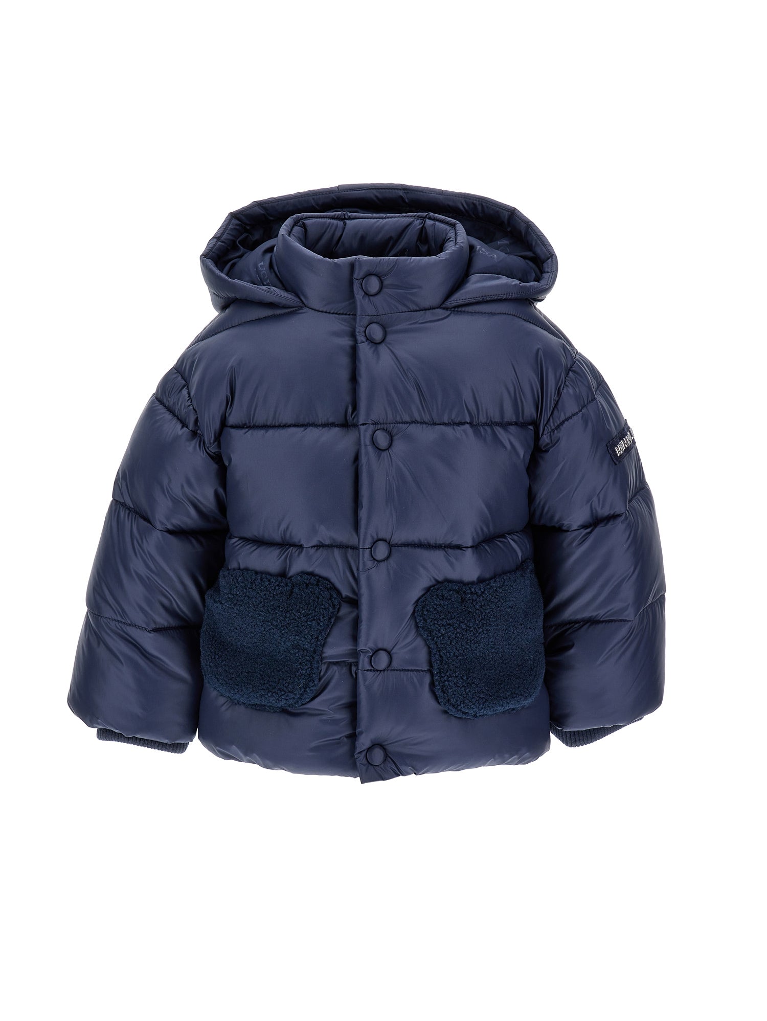 Boys | Padded Down Jacket With Plush | Ocean