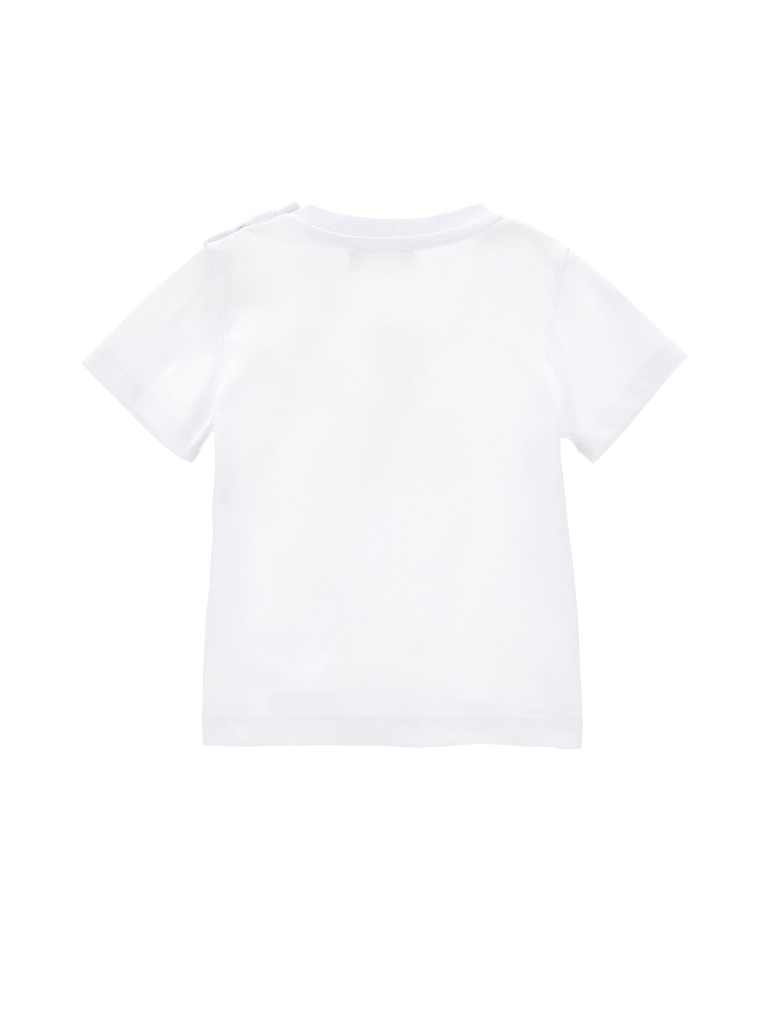 Boys | Printed Cotton T-Shirt | White