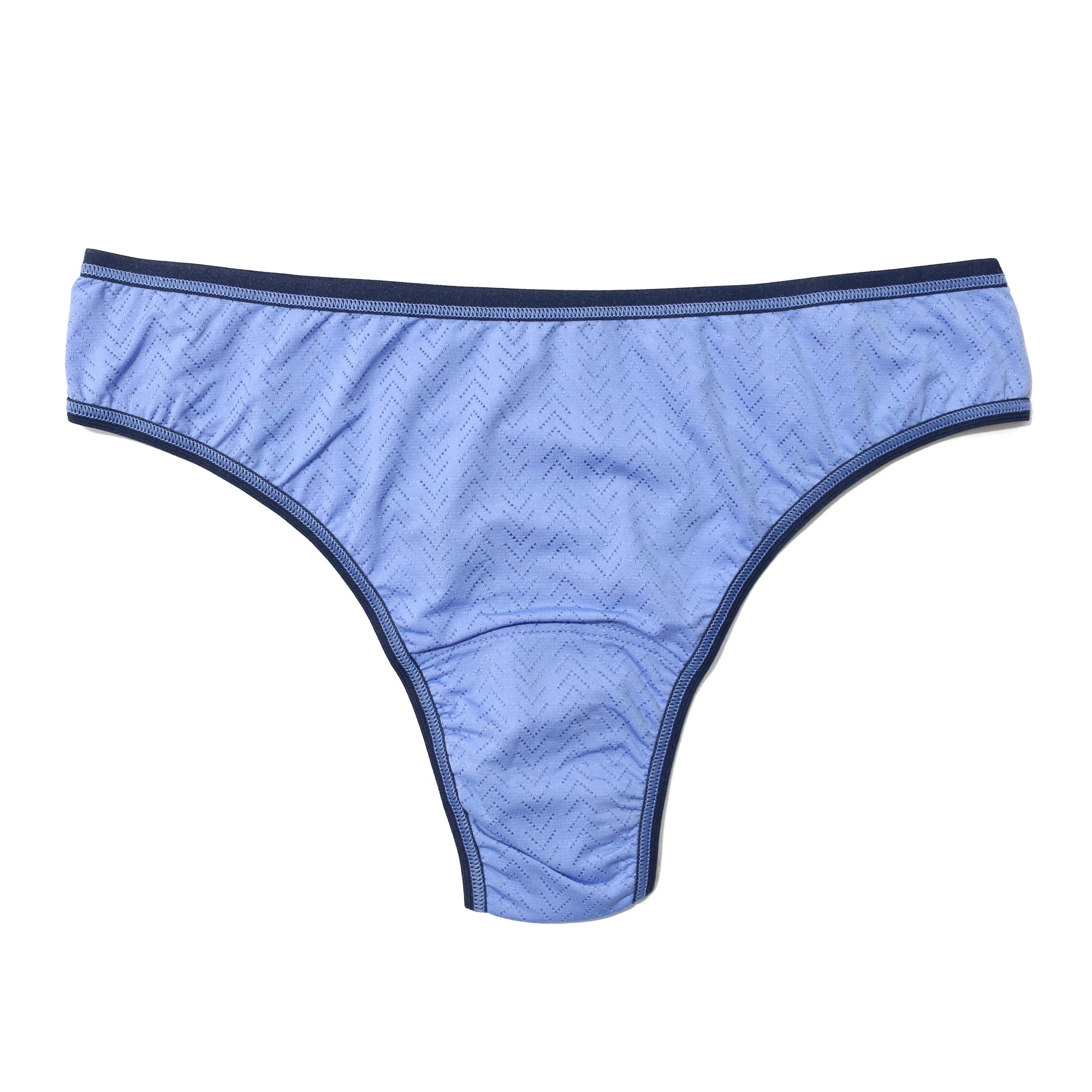 Movecalm Natural Rise Thong | Cool Water x Bicoastal