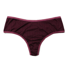 Movecalm Hi-Rise Thong | Dreid Cherry x Damson Plum
