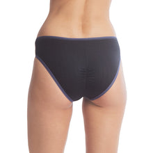 Movecalm Rouched Brief | Black x Granite