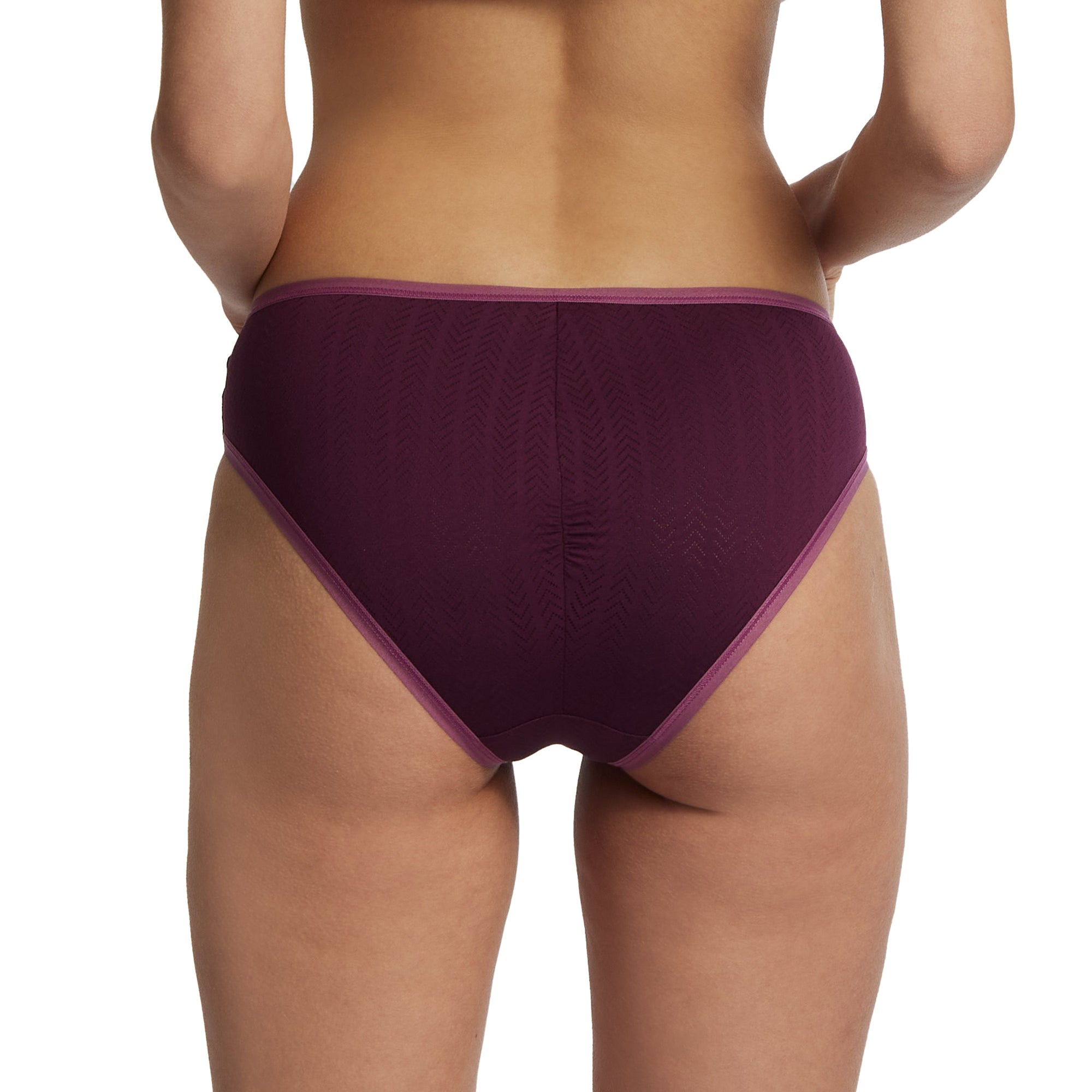 Movecalm Rouched Brief | Dreid Cherry x Damson Plum