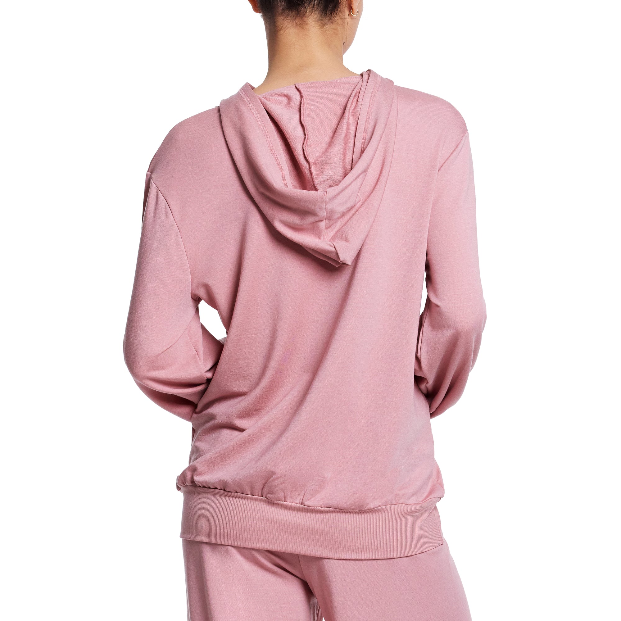 French Terry Hoodie | Mauve Orchid (Pink)