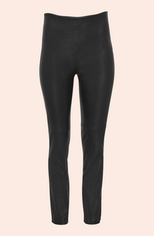 Leather Susie Pant | Black