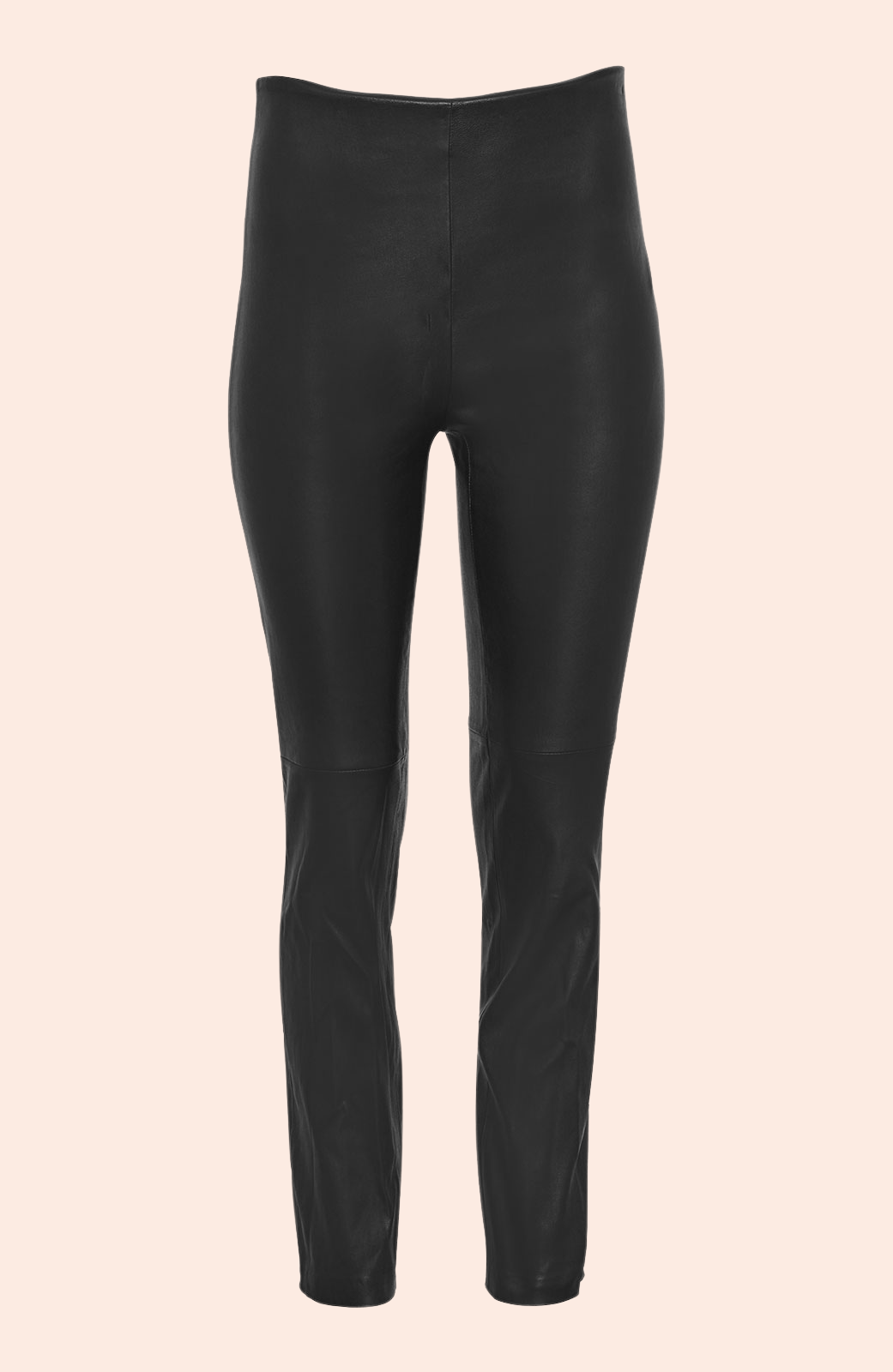 Leather Susie Pant | Black