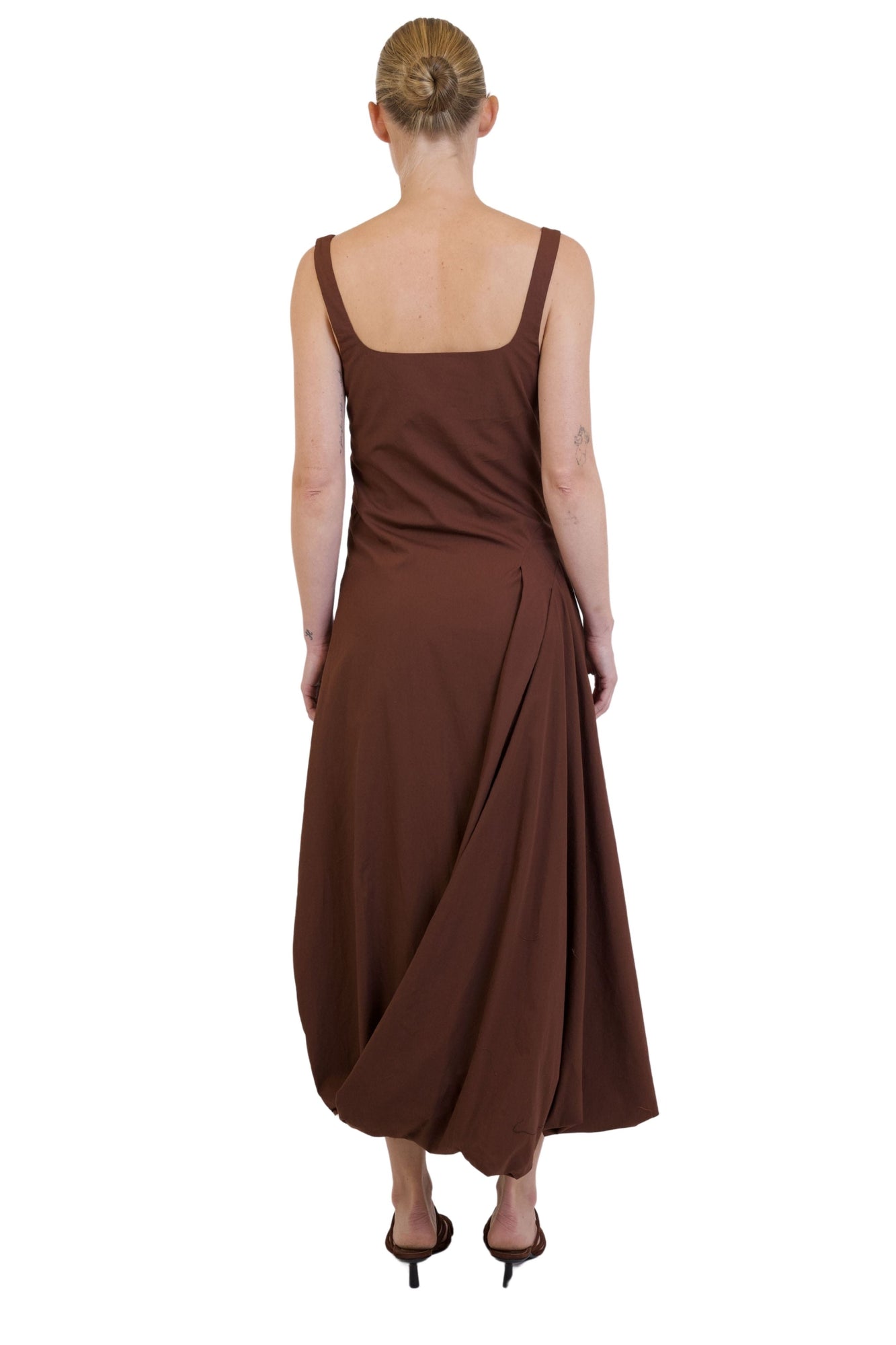 SIMKHAI Olivia Draped Maxi Dress