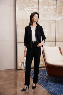 New Chinese-style Jacket | Black