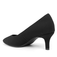 Elil | Black Stretch Gabardine