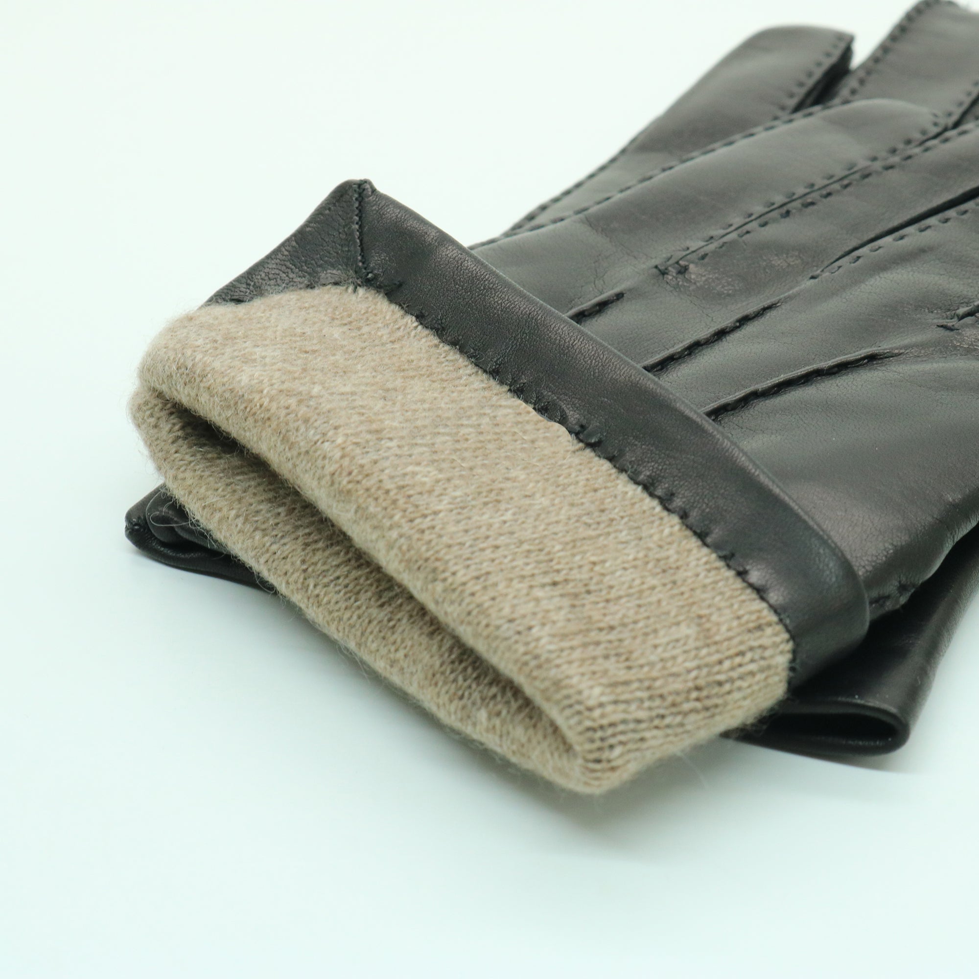 Mens | Handsewn Nappa Leather Gloves | Chestnut