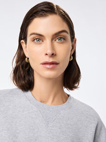 14K Gold Plated Botanica Braided Statement Hoop Earrings For Women Ana Luisa Tymie