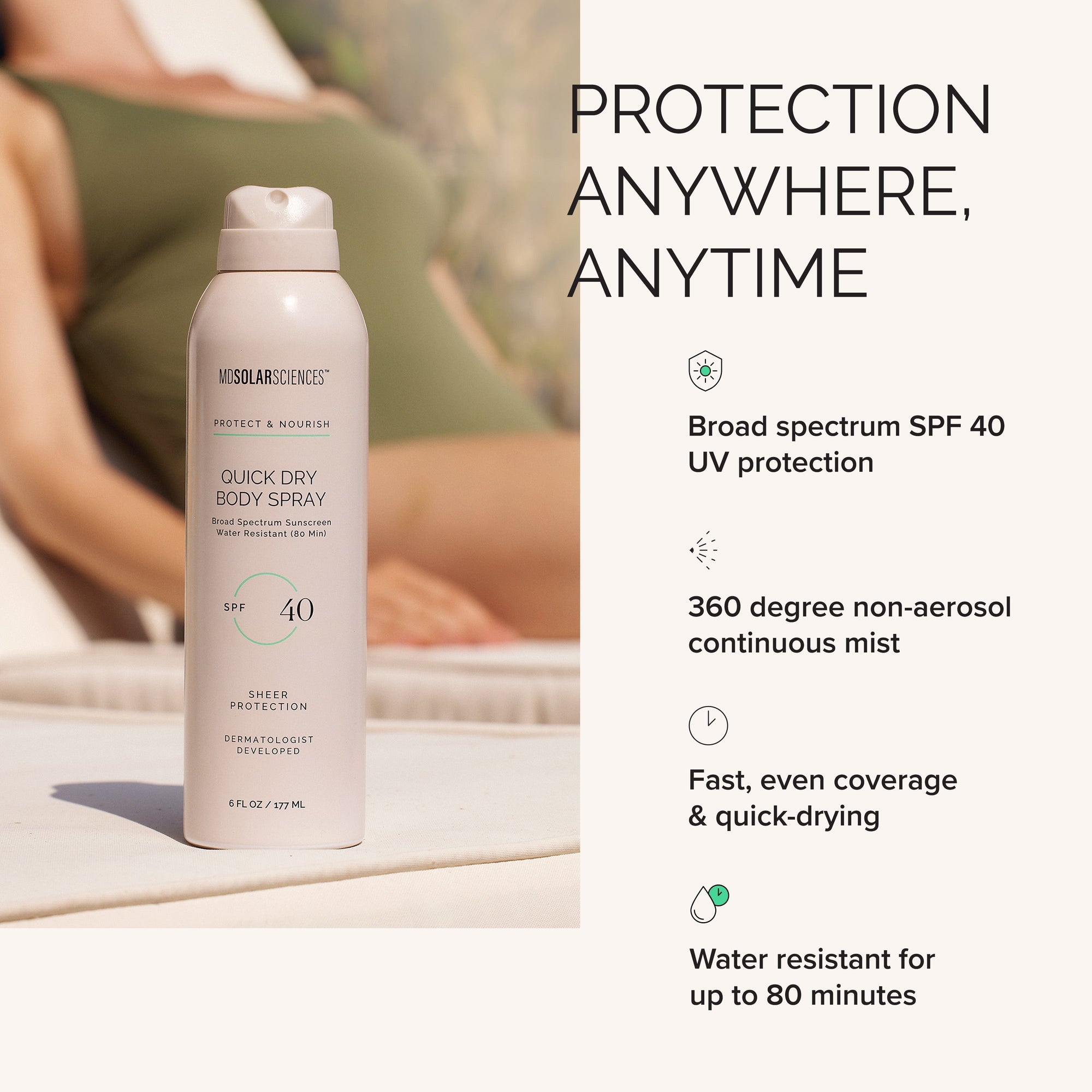 Mosolar Sciences quick dry body spray 