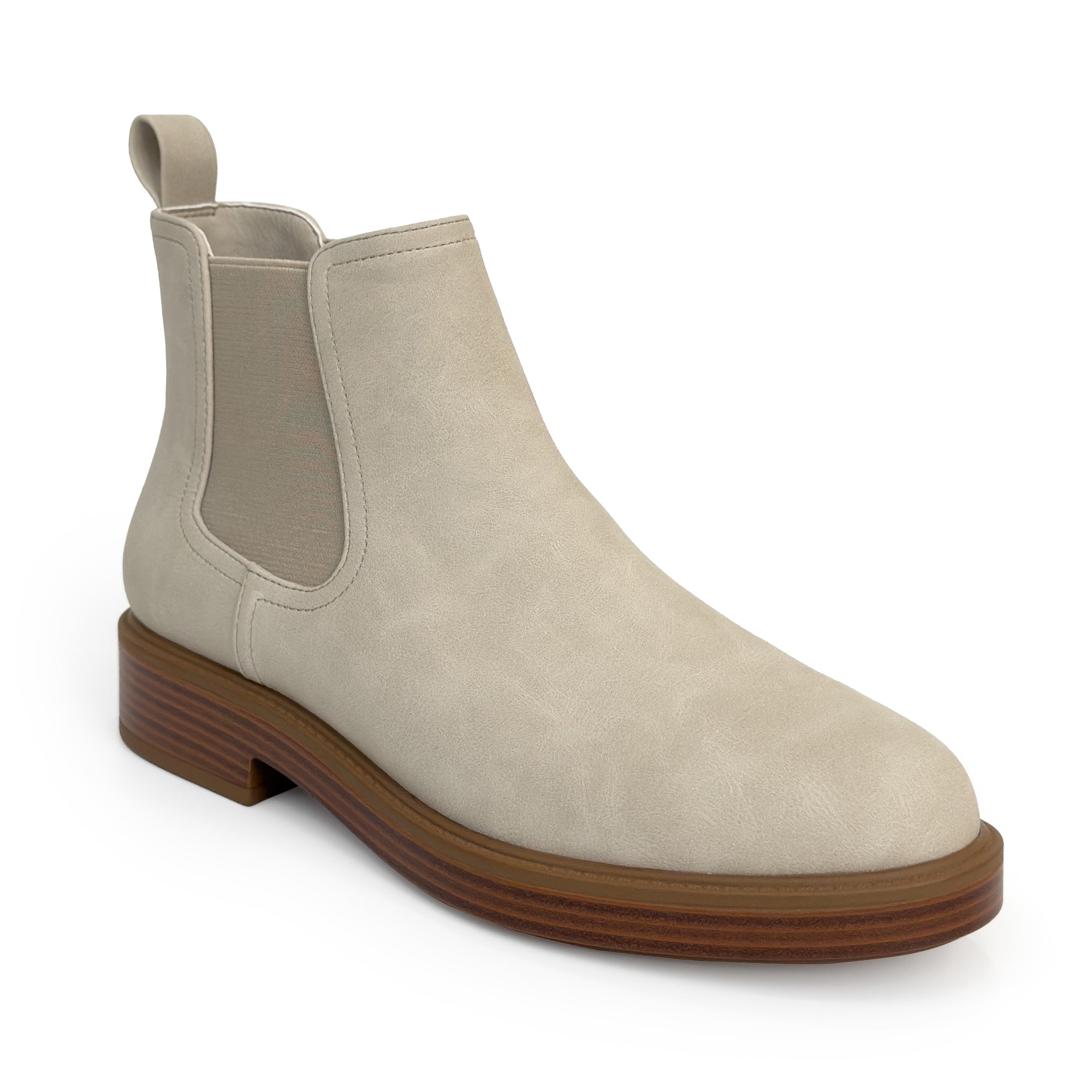 Poshan | Stone Faux Tumbled Nubuck
