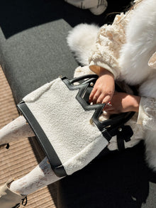 Girl | The Kat Handbag | White x Black