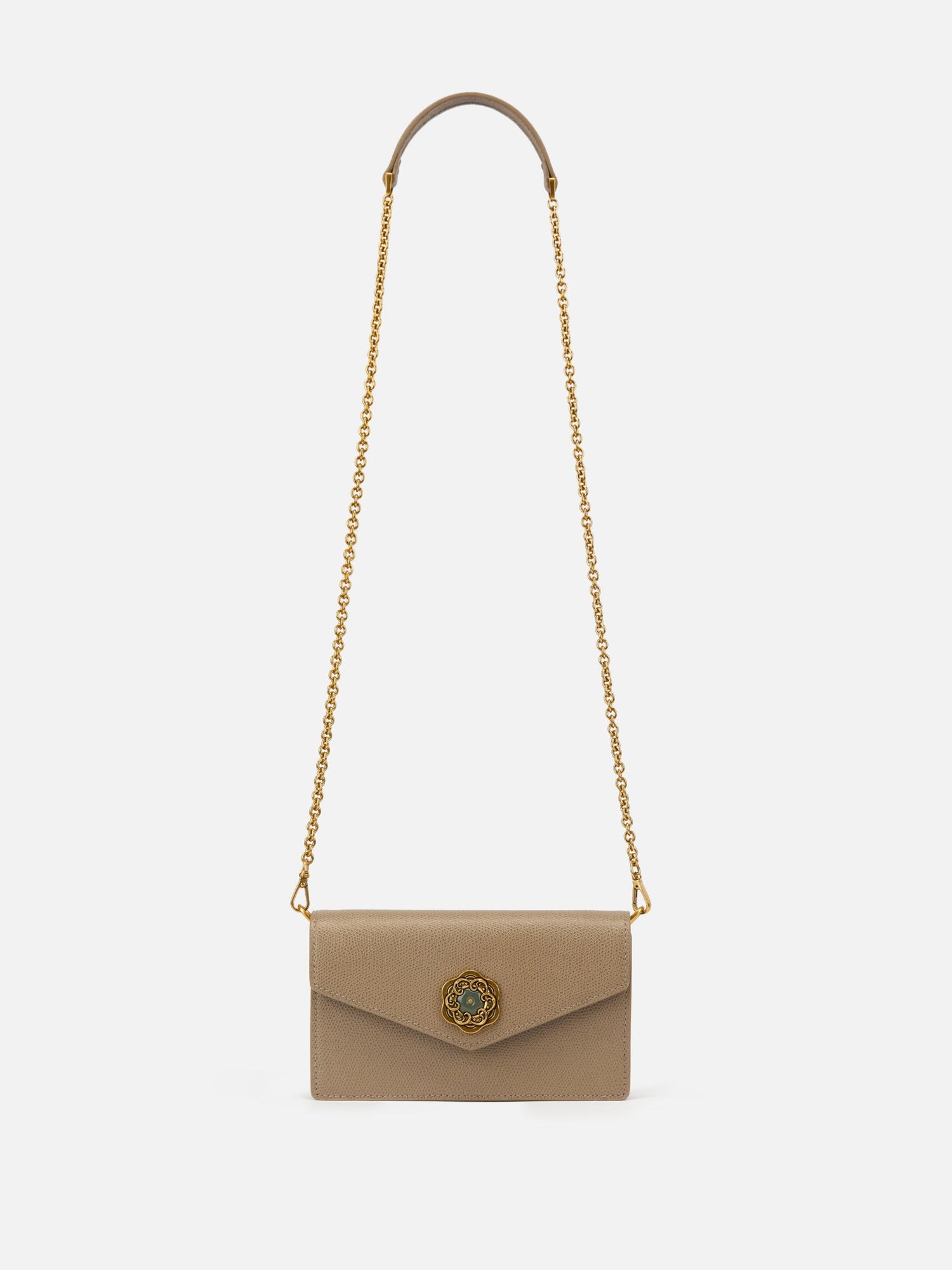 Bag Chain Crossbody Bag | Tan
