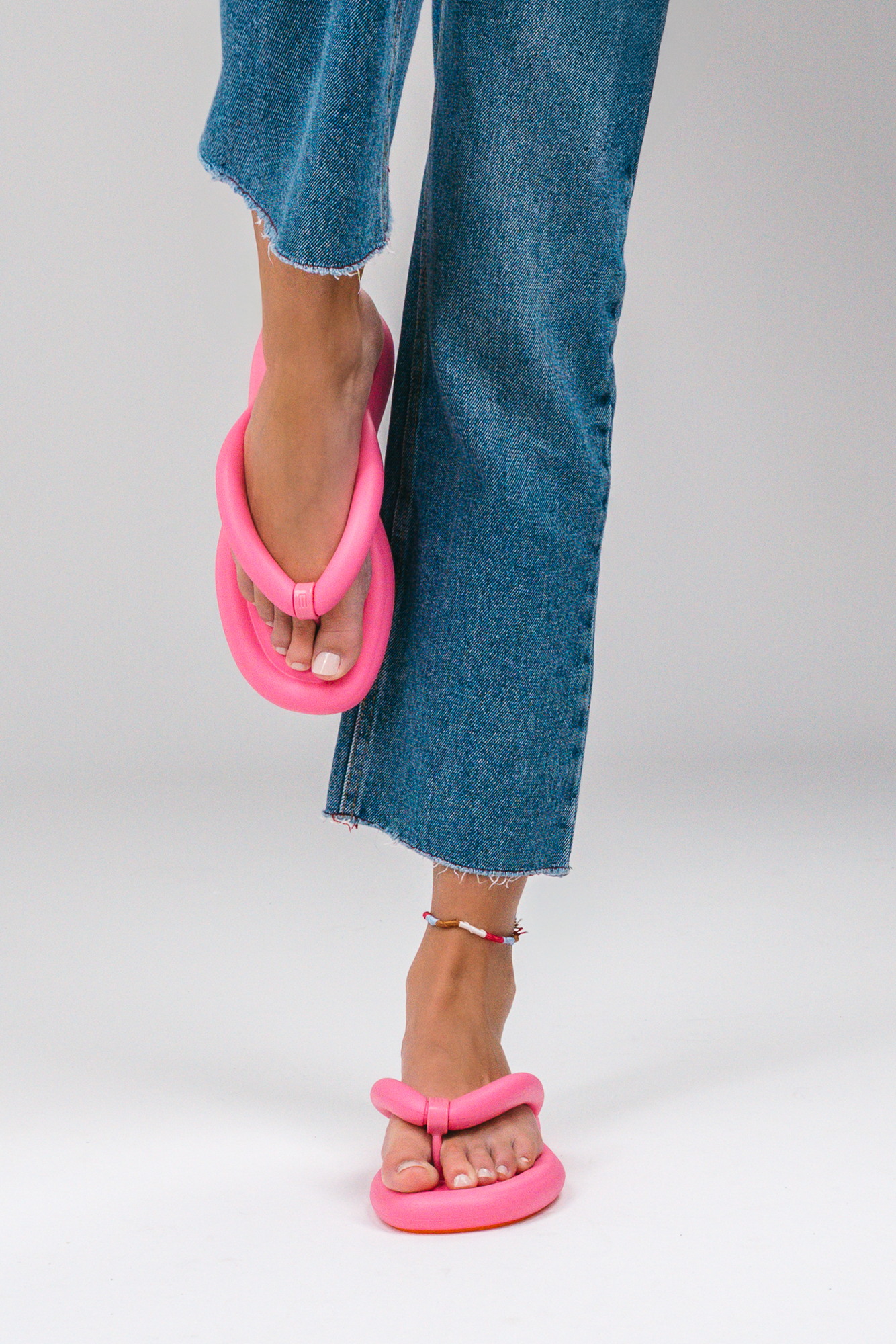 Womens | Free Flip Flop | Pink/Orange
