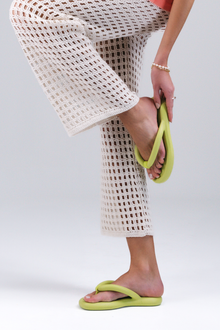 Womens | Free Flip Flop | Green/Lilac