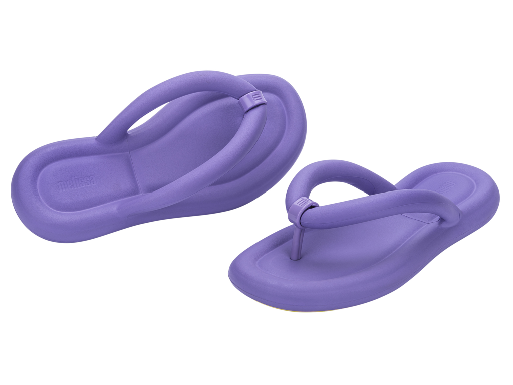Womens | Free Flip Flop | Yellow/Lilac